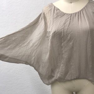 Silk Butterfly Blouse